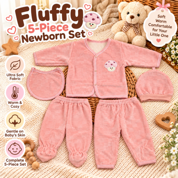 Baby 5-Piece Winter Newborn Set