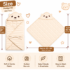 Quilted Hooded Baby Wrap – Soft Padded Swaddle