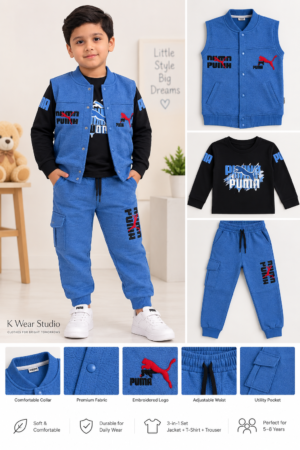 Boys 3-Piece Winter Outfit Set