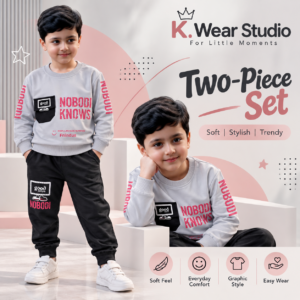 Boys Two-Piece Shirt & Trouser Set