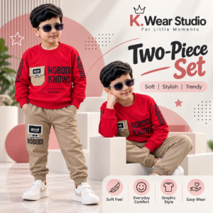 Boys Two-Piece Shirt & Trouser Set