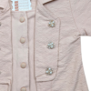 Girls Two-Piece Top & Denim Pant Set