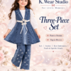 PXL_20260921_122917011a K Wear Studio Girls 3-Piece Denim Set with Pearl Flower Belt