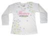 Girls Floral Two-Piece T-Shirt & Trouser Set