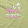 Girls Floral Two-Piece T-Shirt & Trouser Set
