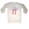 Girls Smile Bow 2-Piece Winter Outfit Set
