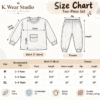 Size Chart Boys Two-Piece Shirt & Trouser Set