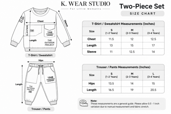 Boys Winter 2-Piece Sweatshirt & Trouser Set
