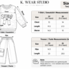 Girls Smile Bow 2-Piece Winter Outfit Set